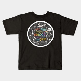 Look For Rainbows Kids T-Shirt